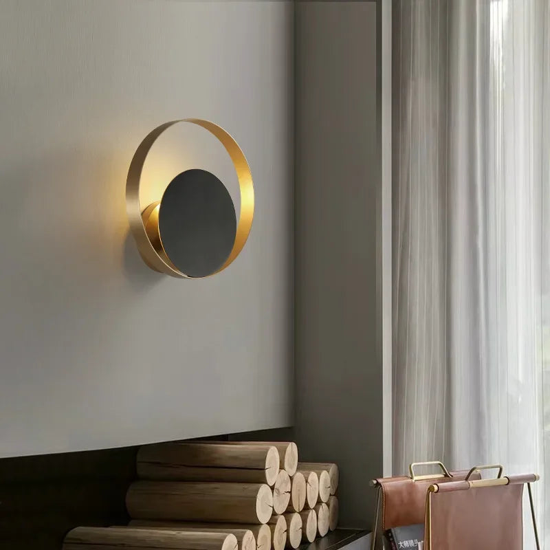 Nordic American Wall Lamp – Bedroom, Hallway & Bedside, Background Wall Decor