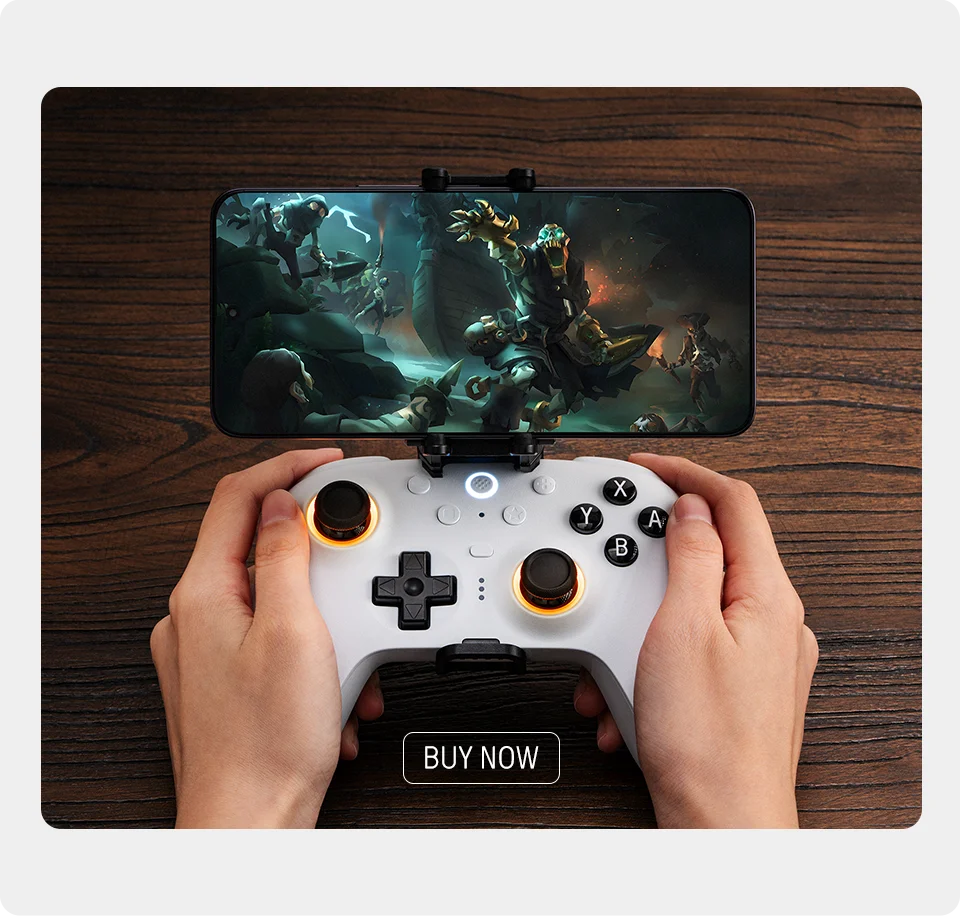 8BitDo Ultimate 2 Wireless Gaming Controller – PC & Android, TMR Joysticks, Motion Control