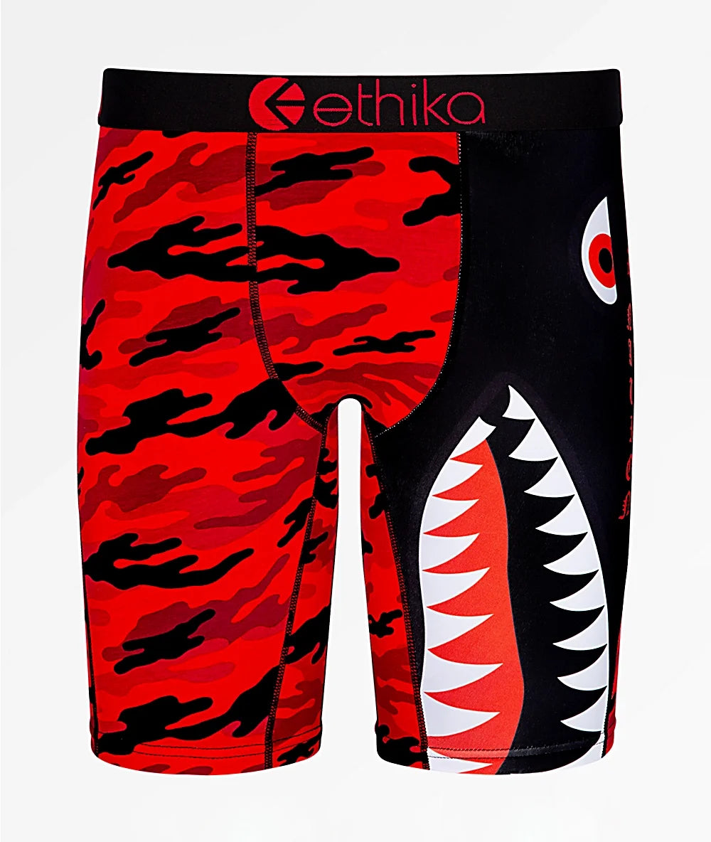 ETHIKA Men’s Polyester Stretch Boxer Briefs – Soft, Breathable, Sizes S–XXXL