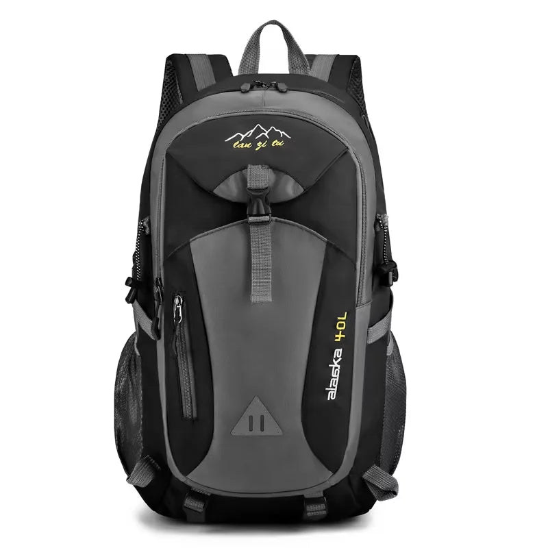 Waterproof Nylon Hiking & Travel Backpack – Unisex, Outdoor Camping & Mountaineering