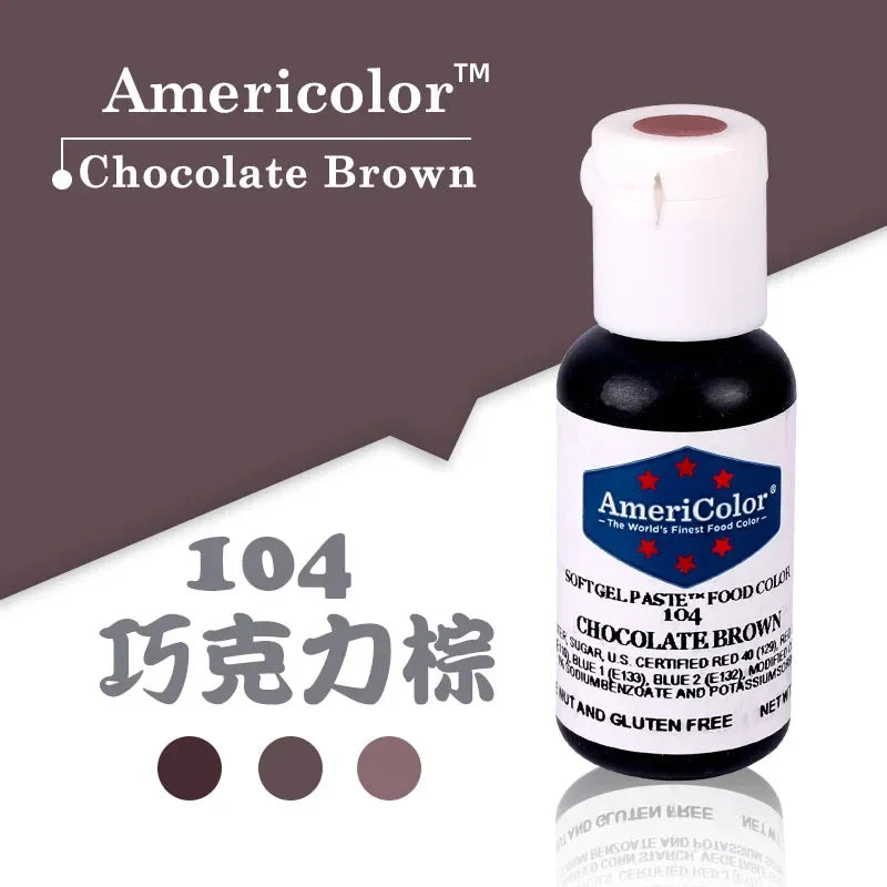 Liquid Food Coloring Pigments, 22 Color Options
