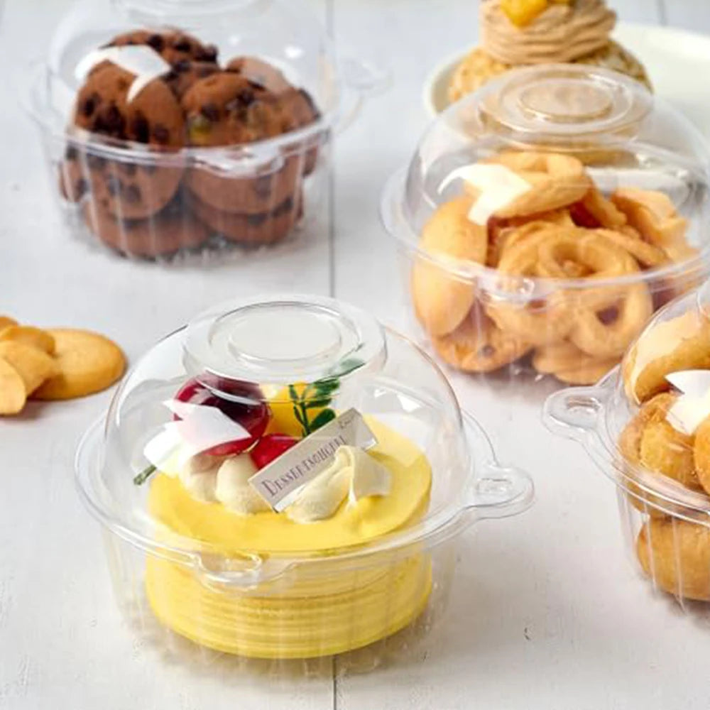 Disposable Cupcake Packaging Boxes, 20–40 Piece Sets