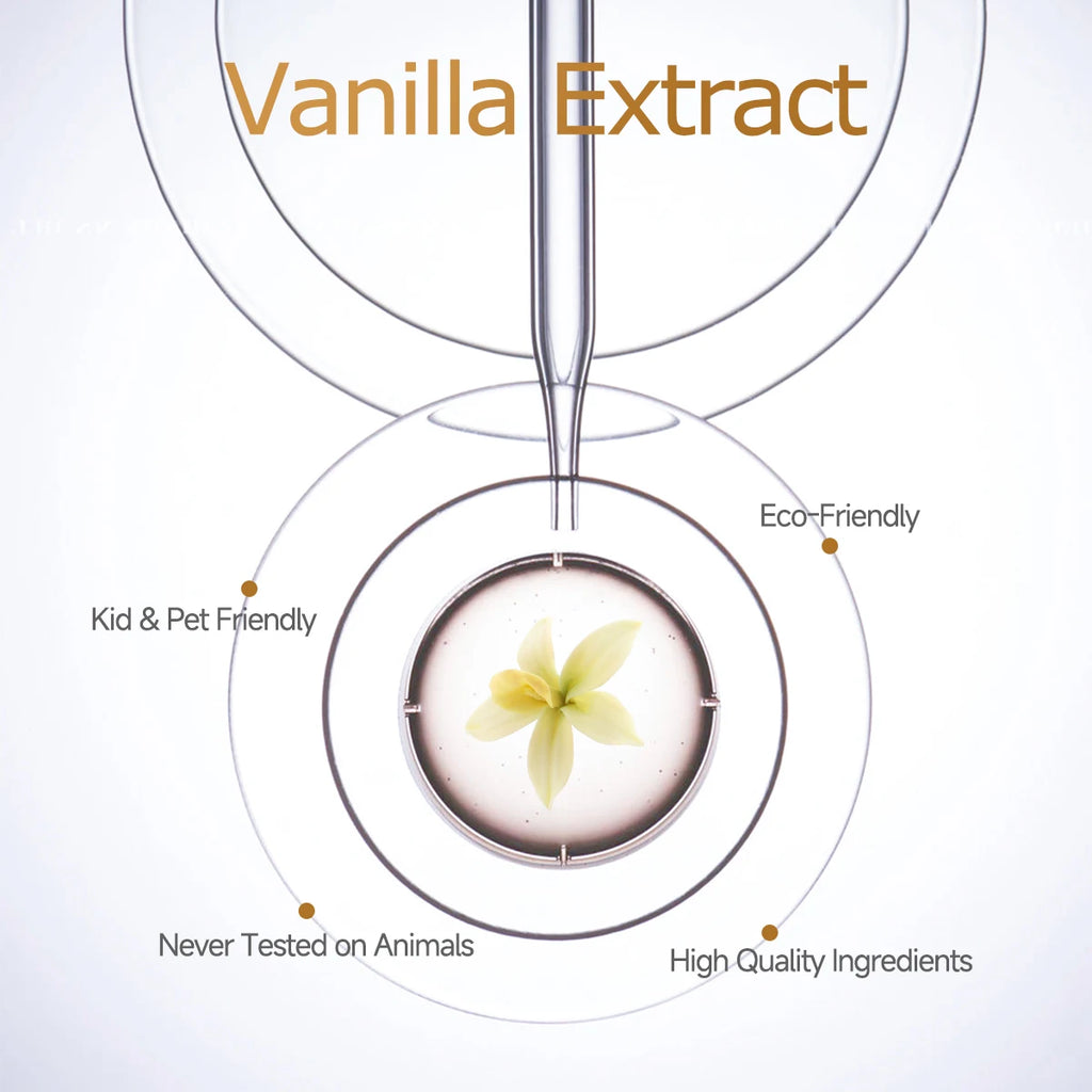 Vanilla Essential Oil – Aromatherapy, DIY Soap & Face Use, All Skin Types, Long-Lasting