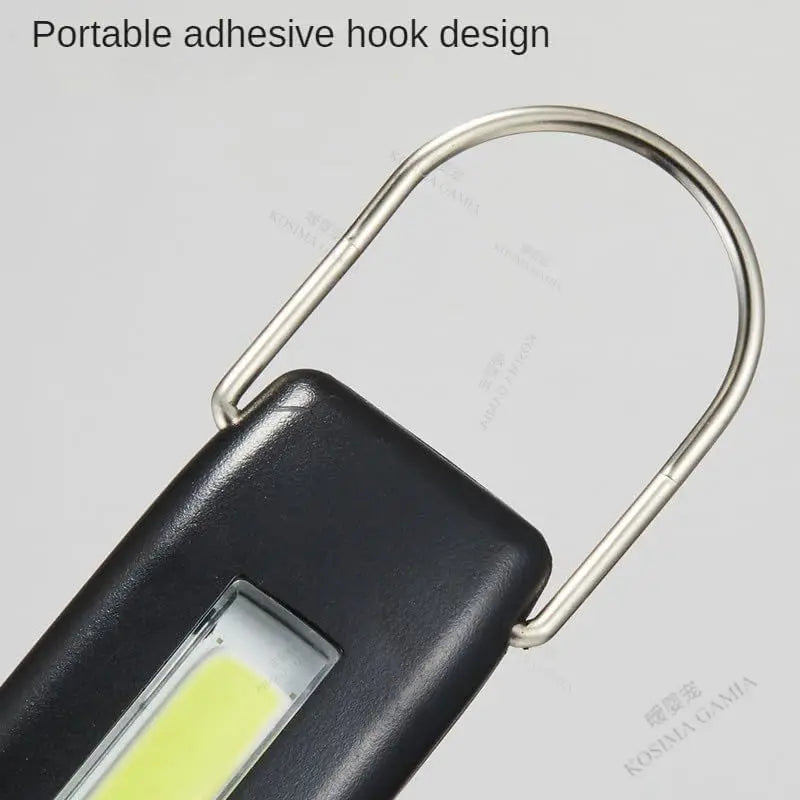 USB Rechargeable Magnetic COB LED Work Light – Cordless, for Car Repair, Garage & Home
