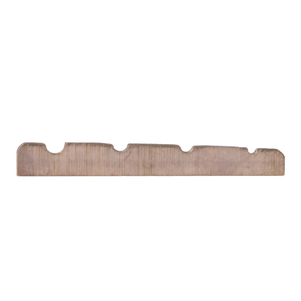 42mm Slotted Brass Nut for 4-String Electric Bass Guitar