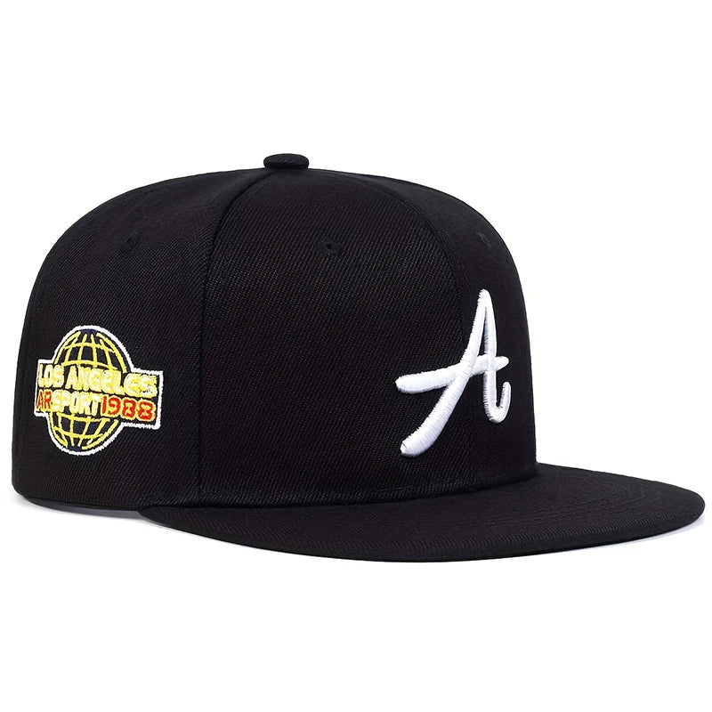 Unisex Gothic Embroidered Baseball Cap – Adjustable Hip-Hop Hat – 9 Colors