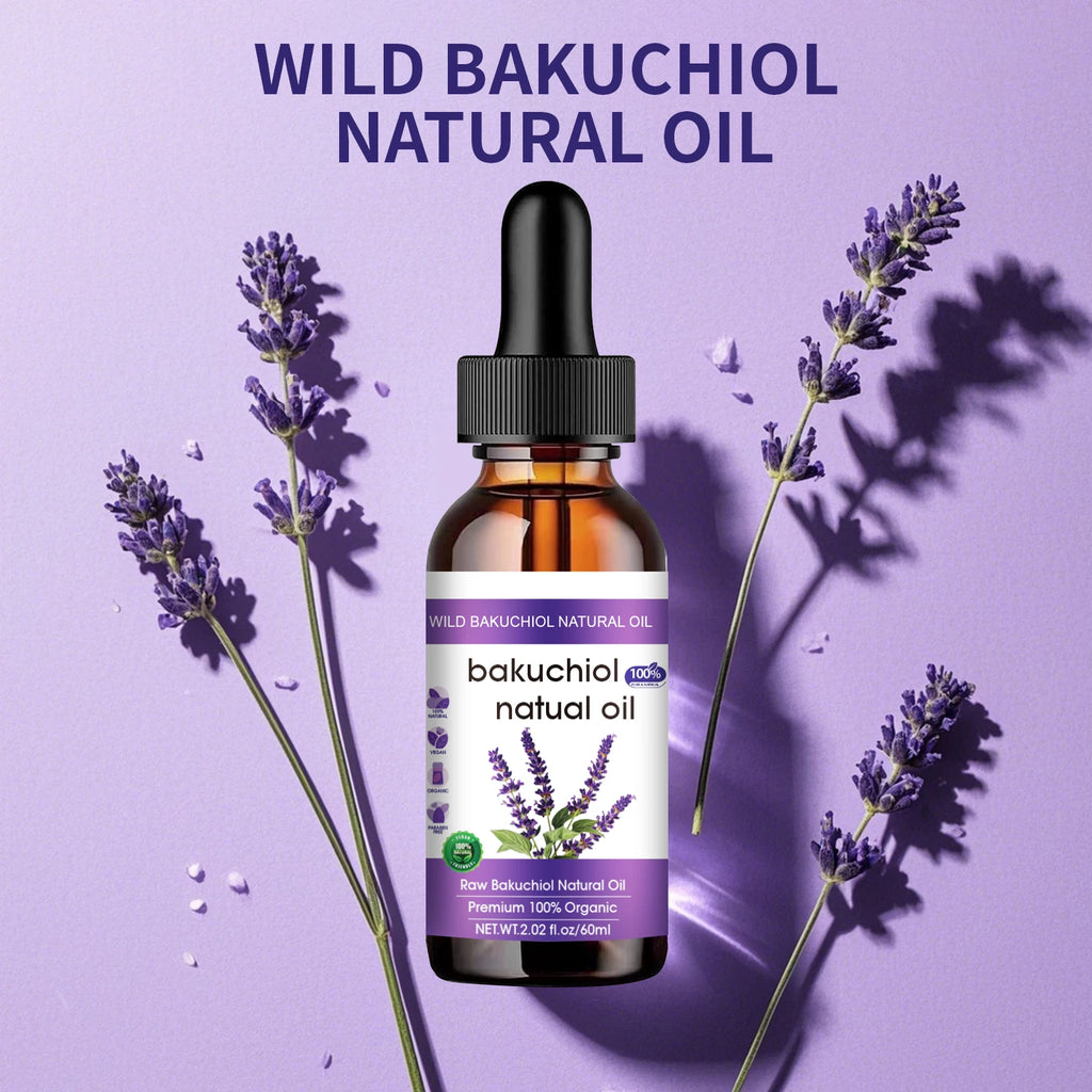 Botanical Anti-Aging Face Oil – Bakuchiol & Lavender, Natural Retinol Alternative, 60ml