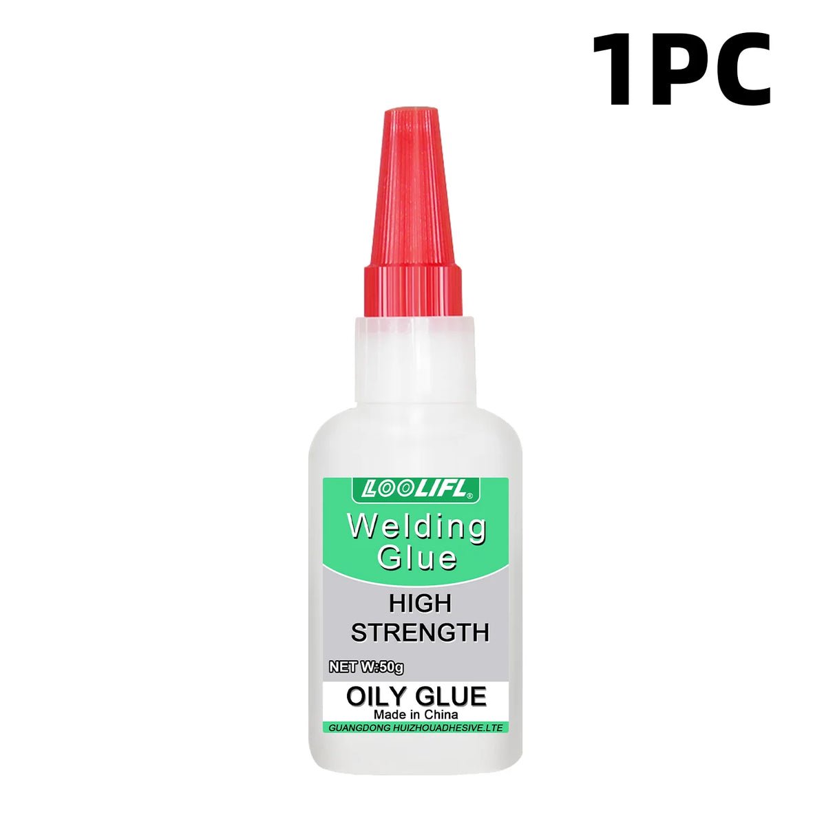 Loolifl High-Strength Super Adhesive Glue – 50g, for Resin, Ceramic, Metal & Glass
